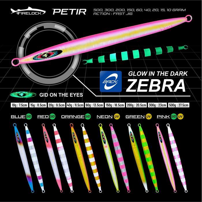 Umpan Pancing Metal Jig GID 40 Gram - Firelock Petir 40g