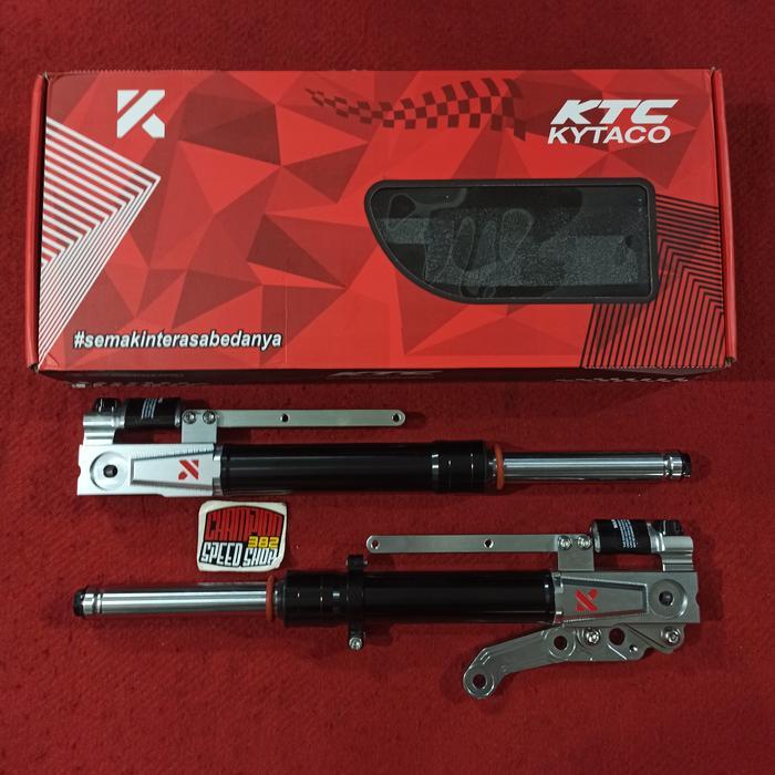 Shockbreaker Shock Depan KTC Kytaco SFF-11 Hitam Black Aerox 155 Old