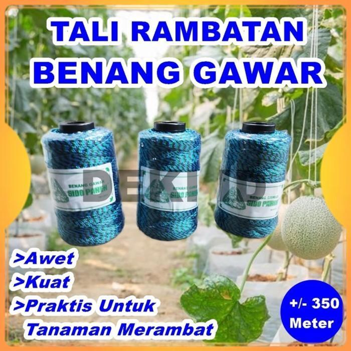 GARDEN" TALI RAMBATAN BENANG GAWAR TANAMAN MELON ANGGUR PERTANIAN SALARAN LANJARAN ANGGREK TIMUN