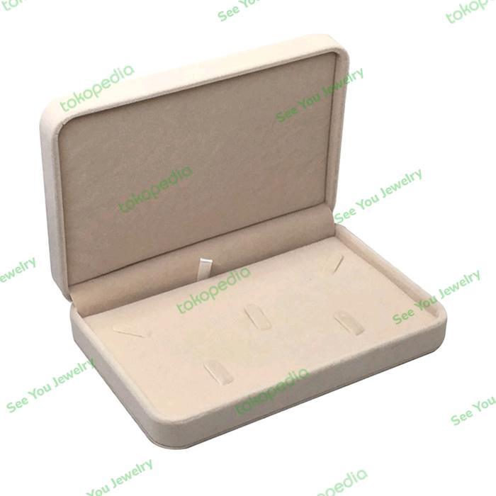 JTTOP" KOTAK PERHIASAN SET BESAR ( KALUNG CINCIN GELANG ) SESERAHAN LAMARAN