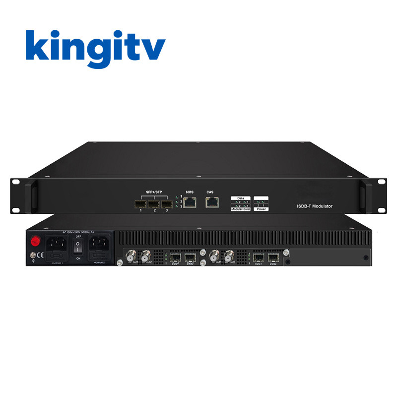 DISKON IP to 24CH RF DVB-T/T2 Modulator CATV SRT/HLS/HTTP/RTMP/UDP to DVBT ISDB-T Modulator MXO3H VI