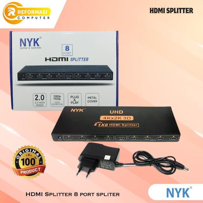 Hdmi Splitter 8 Port Spliter - Grc-Hdmi-108