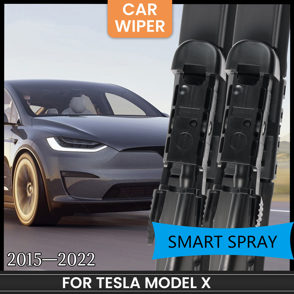 Erick's Wiper Front Wiper Blades For Tesla Model X 2015 - 2022 Windshield Windscreen Rain Brushes