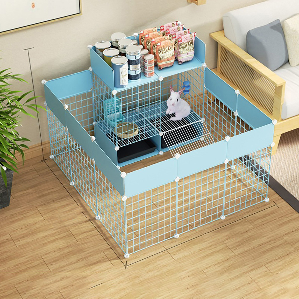 Pet Fence for Small Dogs, Indoor Home Isolation Barrier, Cat Villa, Rabbit Fence, Cat Cage, Dog Cage