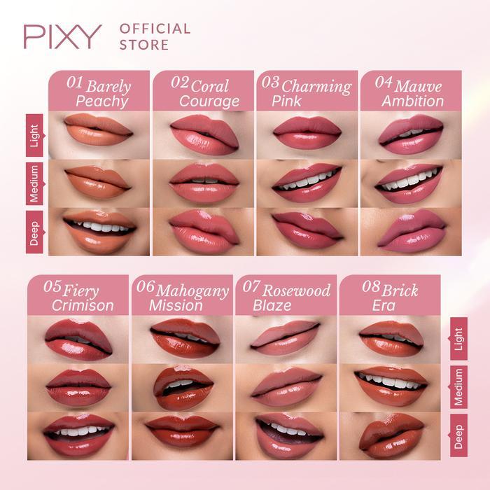 Pixy Hyperlast Glazed Lip Vinyl Pasti Ori