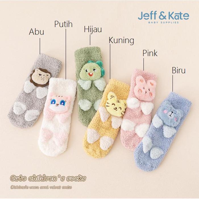 Kaos Kaki Bayi Tebal Anti Slip / Kaos Kaki Anak Tebal Anti Slip