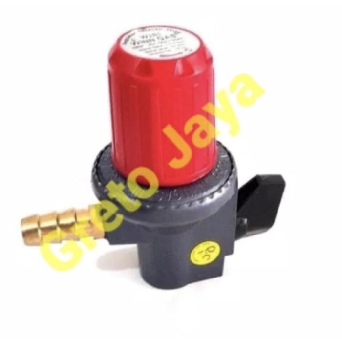 Regulator Gas Elpiji Tekanan Tinggi LPG Kompor Jos Tanpa Meteran