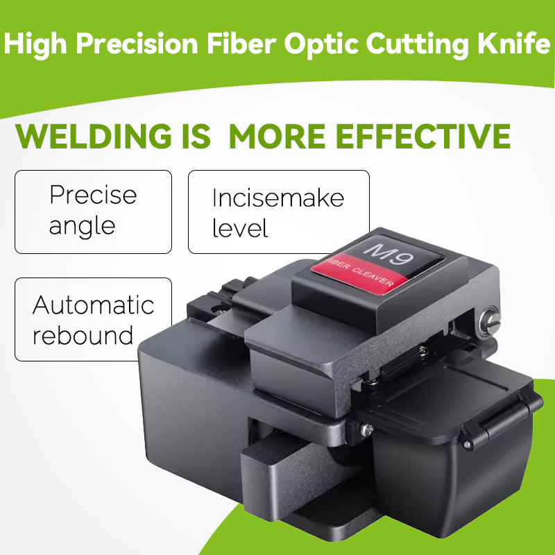 SKL-M9 Fiber Optic cleaver Cable Cutting Knife FTTT Optical Knife Tools High Precision Cleavers 16