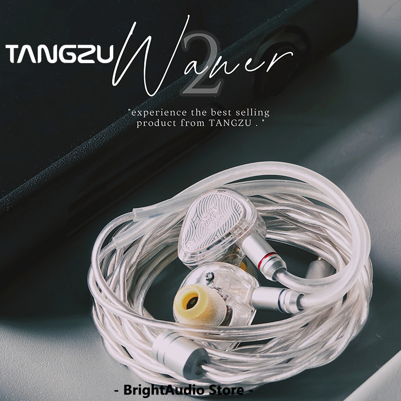 TANGZU WANER2 WANER 2nd Gen HIFI In-Ear Monitor Earphone Dynamic Driver High-Resolution 0.78mm