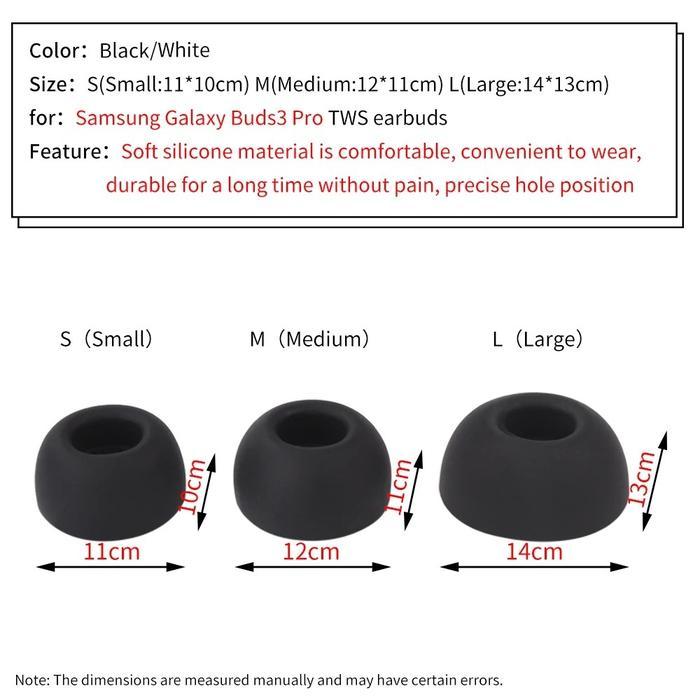 (COD) Eartips Replacement For Samsung Galaxy Buds 3 Pro