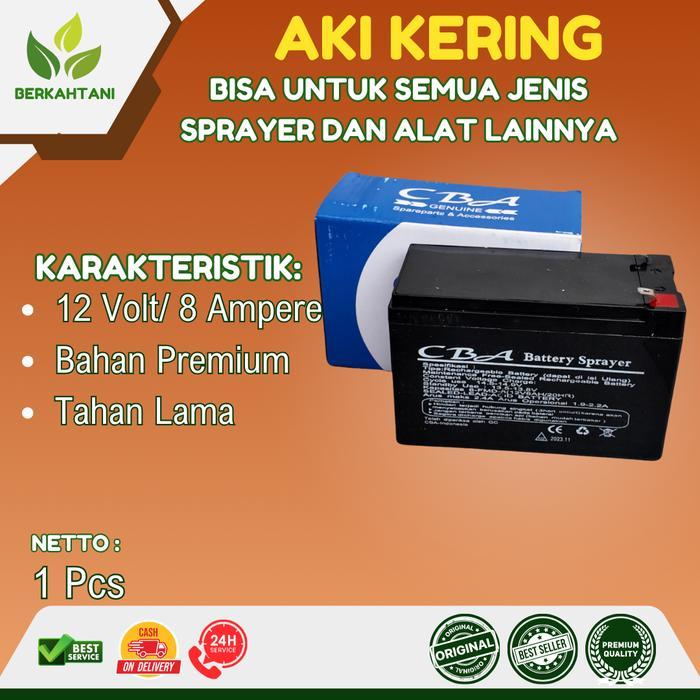 Aki Baterai Sprayer Elektrik Istn 12 Volt 8 Ah