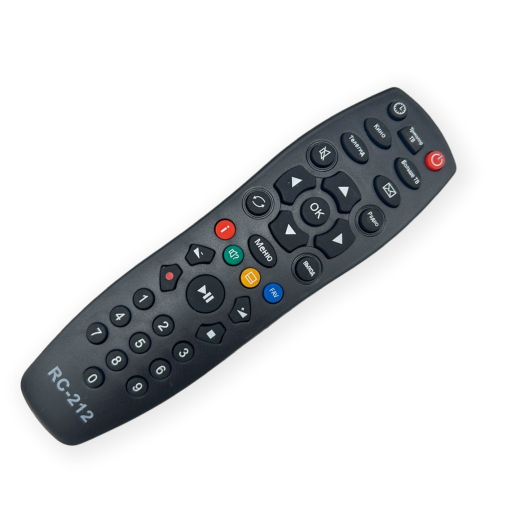New Replacement TV Remote Control RC-212 GS-B212 For General Satellite Tricolor TV GS-B210 GS-B211