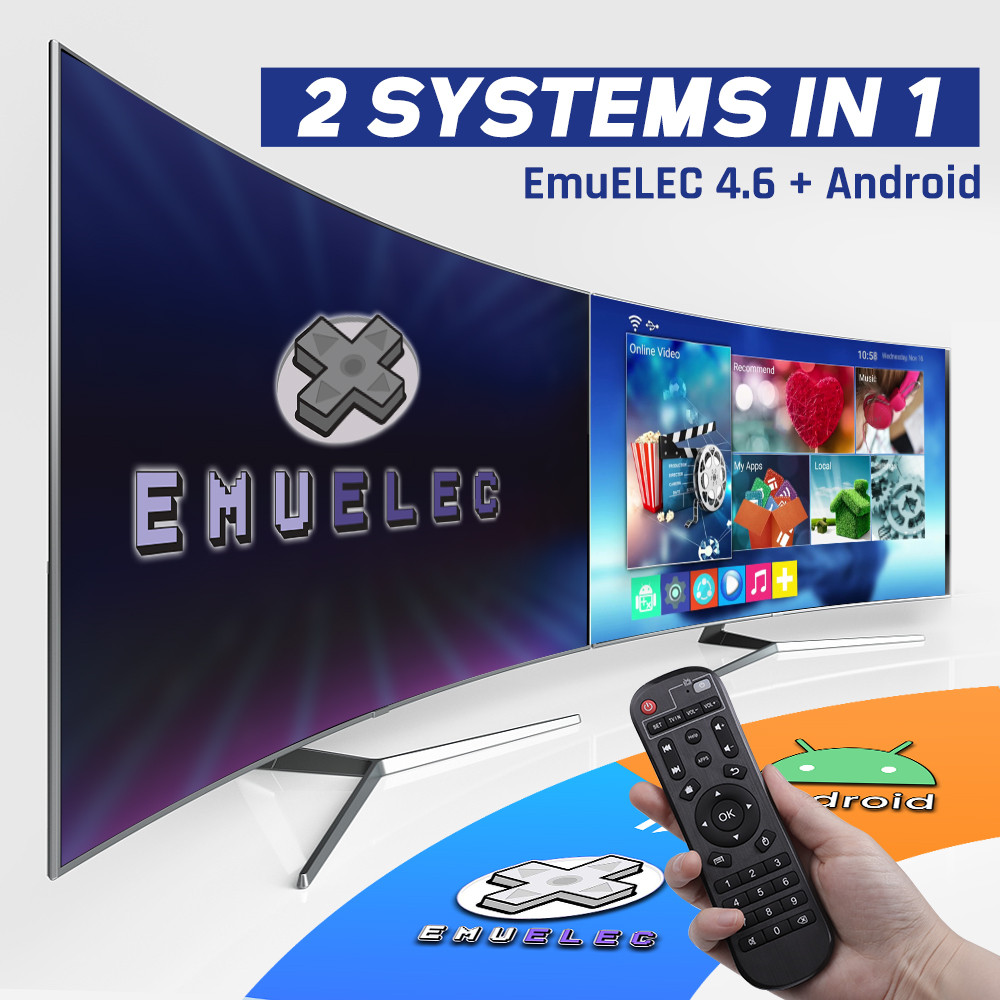 KINHANK Super Console X2 Pro Retro Video Game Console with 80000 Video Games for PS1/DC/MAME/SS with