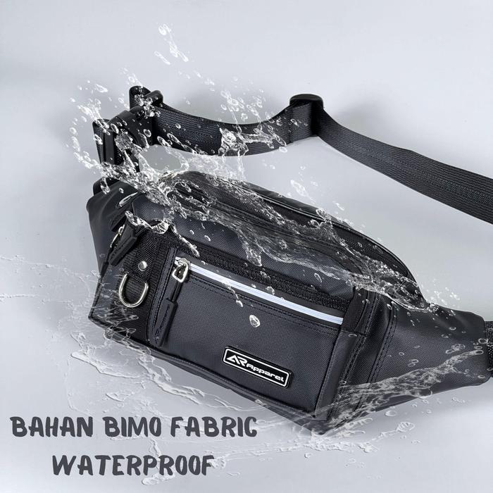 Visval Top - Waistbag Waterproof Compact Plus Original Tas Selempang Pinggang Pria Anti Air