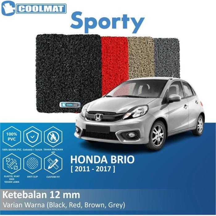 KARPET MOBIL PREMIUM COOLMAT HONDA BRIO 2011-2017