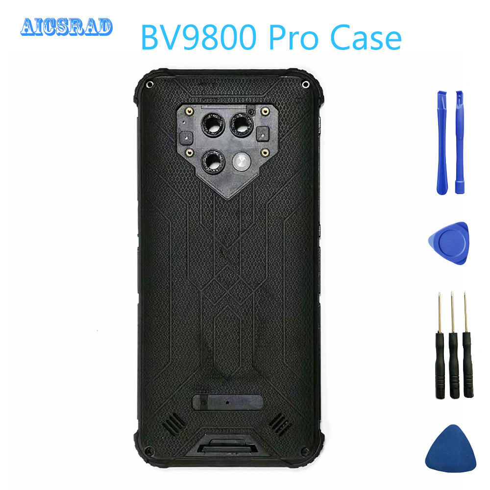 For Blackview Bv9800 Battery Cover Bateria Back Cover Replacement 6.3'' For Blackview Bv9800 Pro Mob