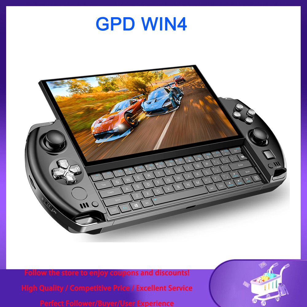 GPD WIN 4 Handheld Gaming Laptop 6-inch Native Landscape Screen Portable Mini PC Game Console AMD 68