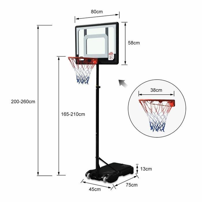 Ring basket portable