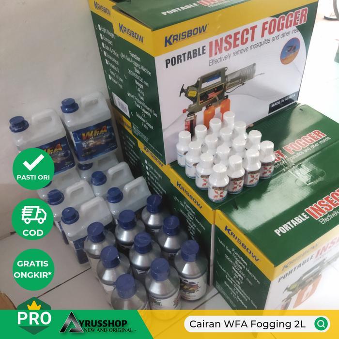 WFA Water Based Fogging Agen Cairan Campuran Foging Nyamuk/Ganti Solar