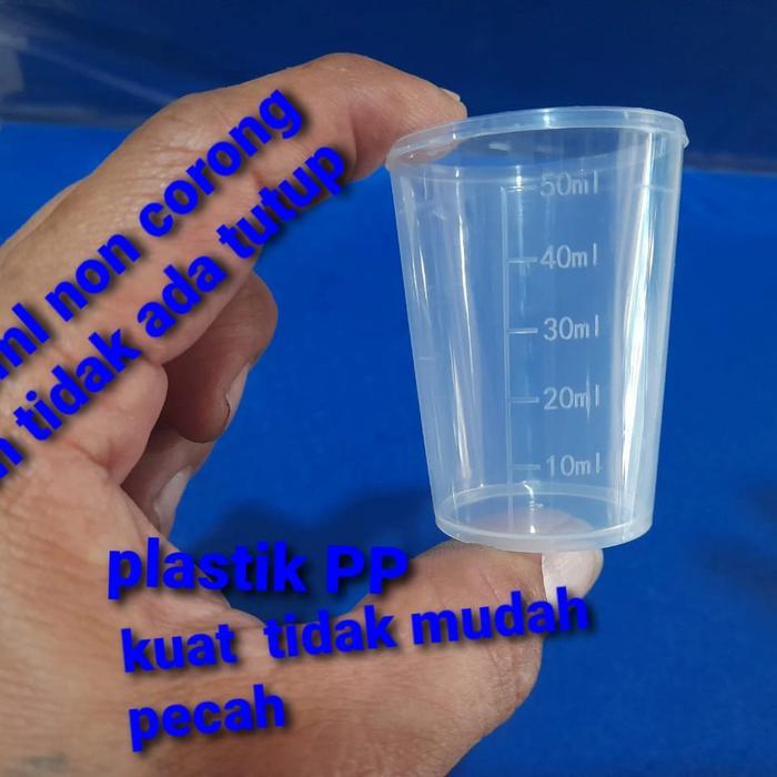 Gelas Ukur 50Ml/Gelas Takar 50Ml