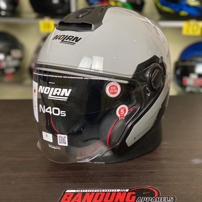 Nolan N405 Classico Grigio 303 Nolan Half Face N40-5