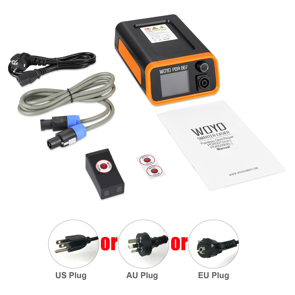 WOYO PDR 007 Electromagnetic Depression Repair Device Paintless Dent Repair Tool PDR007 for Iron