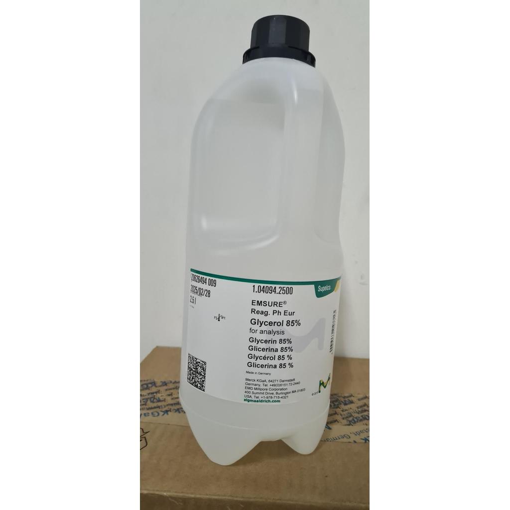 GLYCEROL MERCK GLYCERIN MERCK ECER PACKING BOTOL KACA