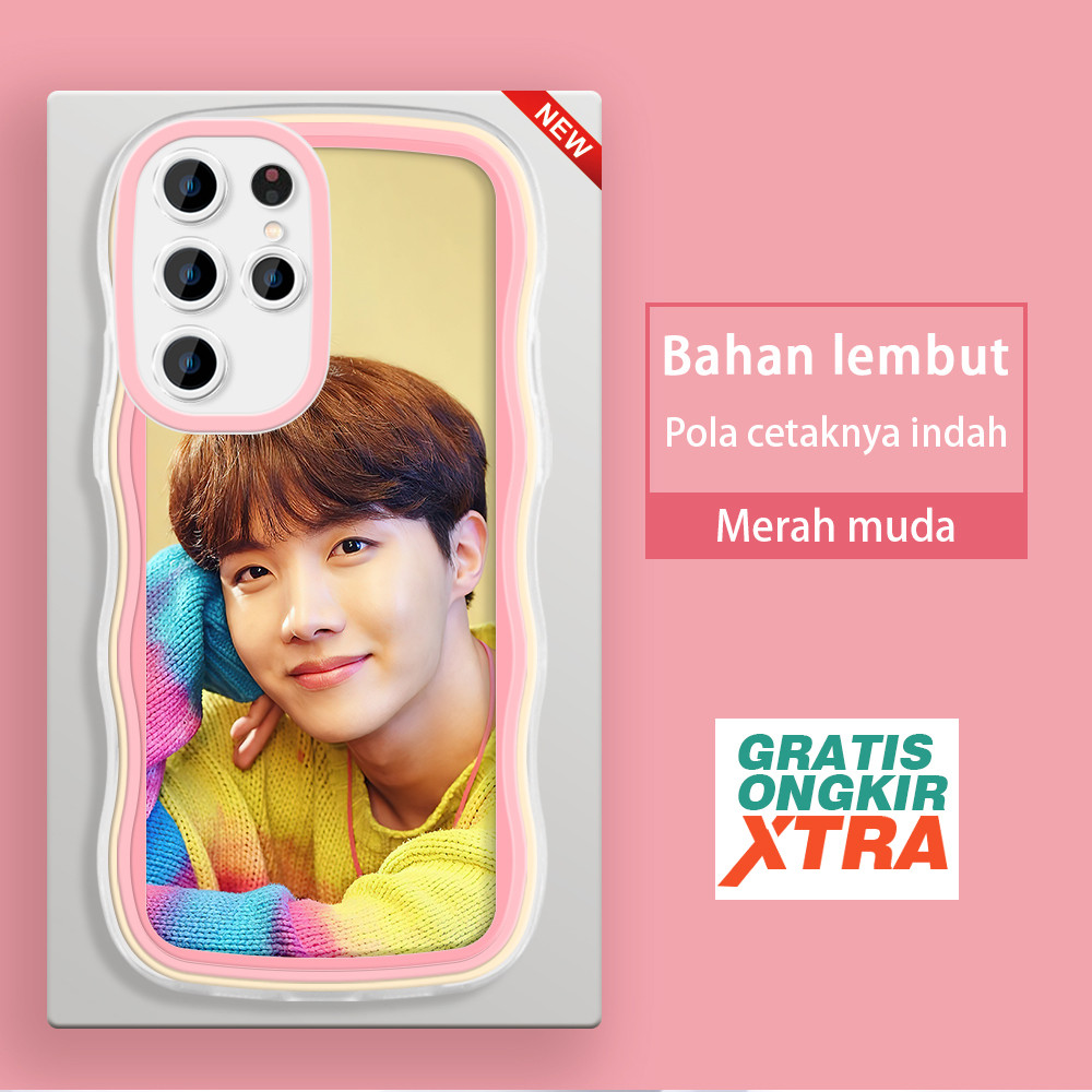 Casing HP Samsung S20 PLUS S21 FE Note 10 LITE 20 Plus S22 ULTRA 5G  Pola J-Hope BTS Korea  warna-wa