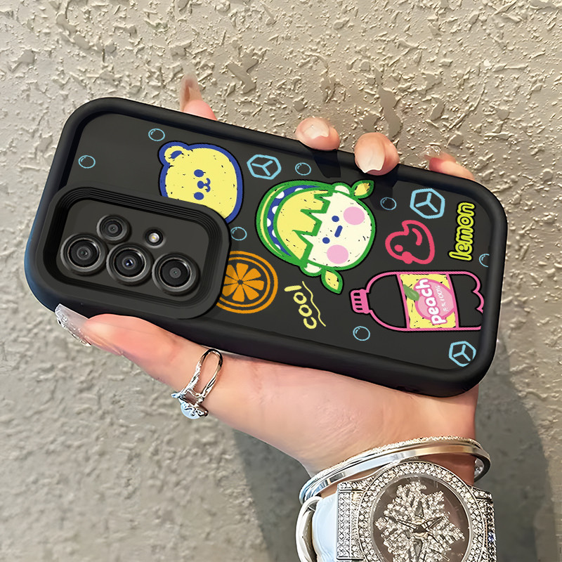 Casing Hp Samsung Galaxy A33 5G A34 5G A53 5G A54 5G A23 A32 Case Casing Melukis kepala bola pola Ka