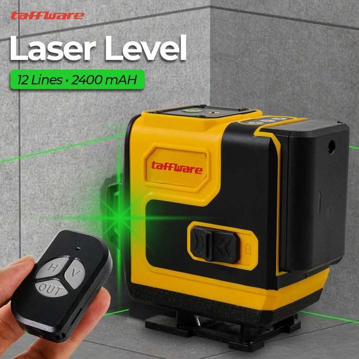 Alat Ukur Laser Pasang Keramik Lantai Dinding Akurat Presisi 12 Garis