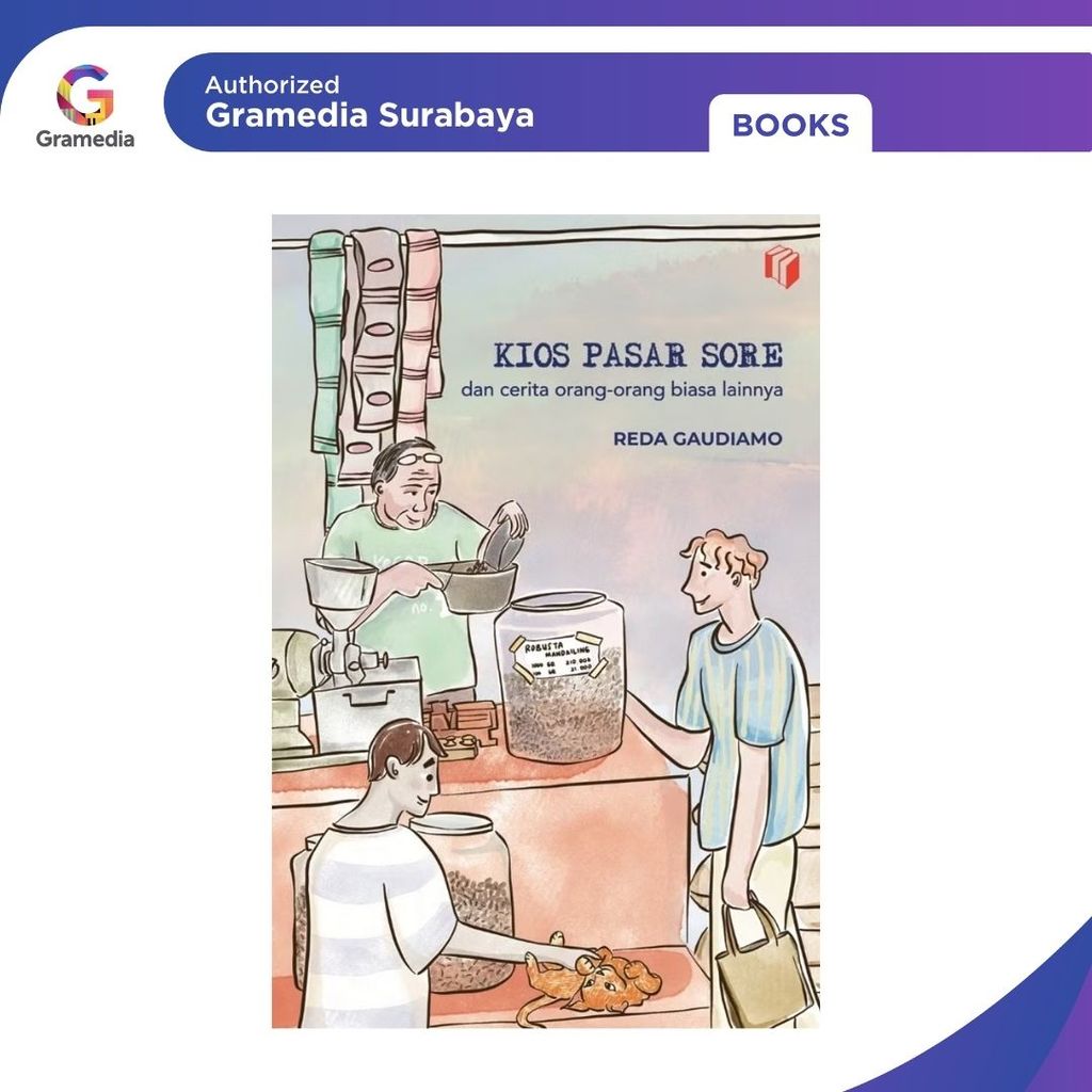 Gramedia Surabaya - Kios Pasar Sore