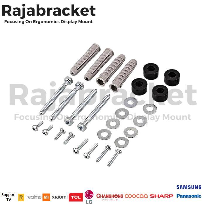 Bracket Tv Led 22 24 27 32 40 43 Inch Braket Tv Led [Smart Tv] 22 Inch - 43 Inch Universal Garansi