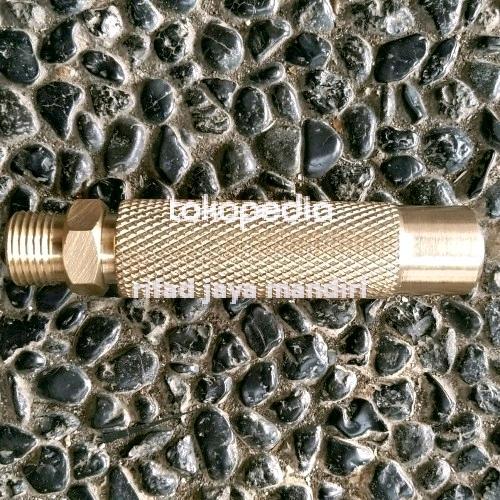 NOZZLE JET CLEANER/NOZEL STEAM MOBIL 1/2" KUNINGAN HIGH PRESSURE
