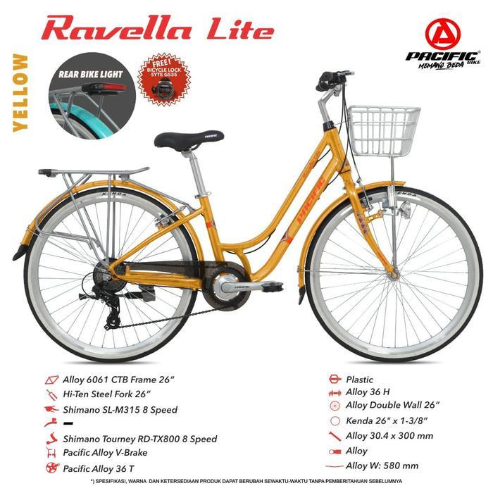 SEPEDA 26" CTB PACIFIC RAVELLA LITE