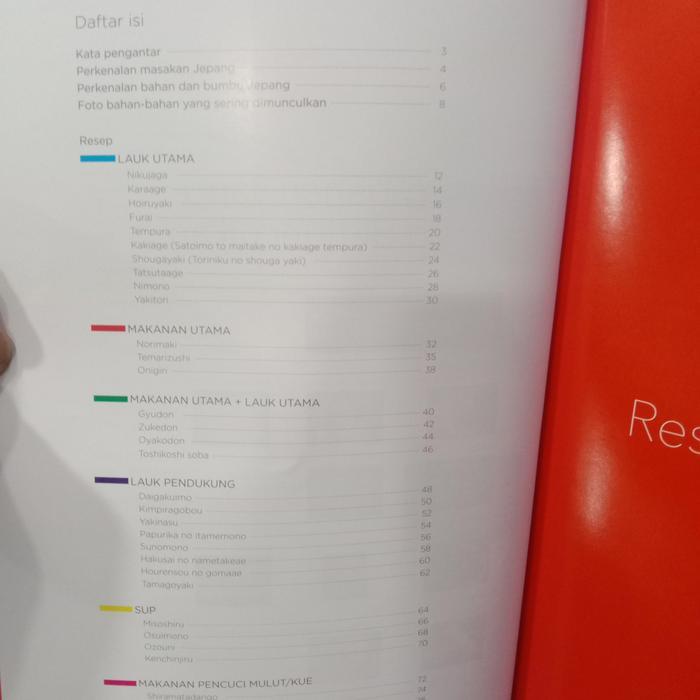 BUKU RESEP RUMAHAN MASAKAN JEPANG