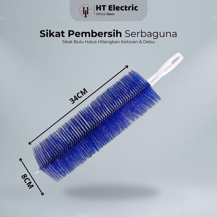 "New" HT Hardware Kemoceng Sikat Pembersih Debu Kipas Angin Jendela Tirai Gordern Ac Serbaguna