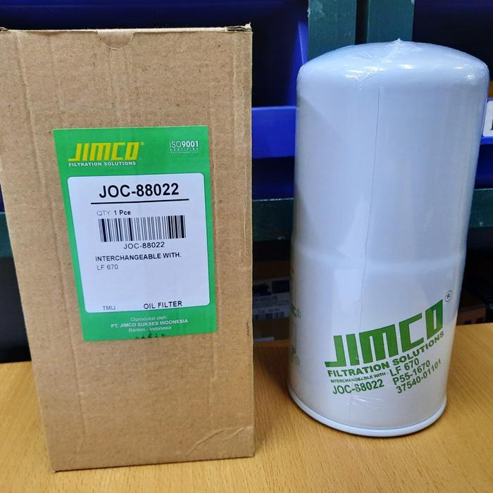 Jimco JOC88022 Oil Filter LF670 SURE SFO2670