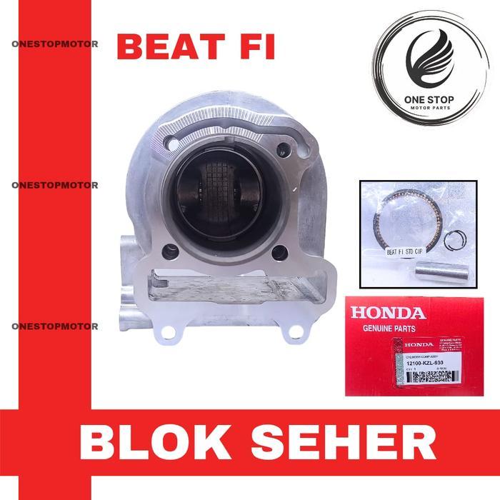 Blok Seher Set Assy Piston Kit Honda Beat Fi Injeksi, Kasar 2013/2014 Kzl
