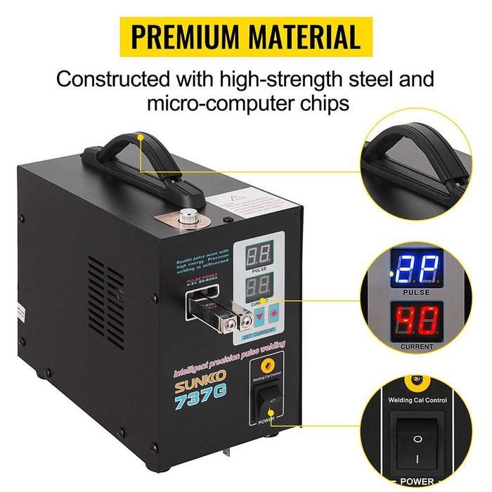 Alat Las Mini Mesin Las Portable Pulse Spot Welder Welding Machine