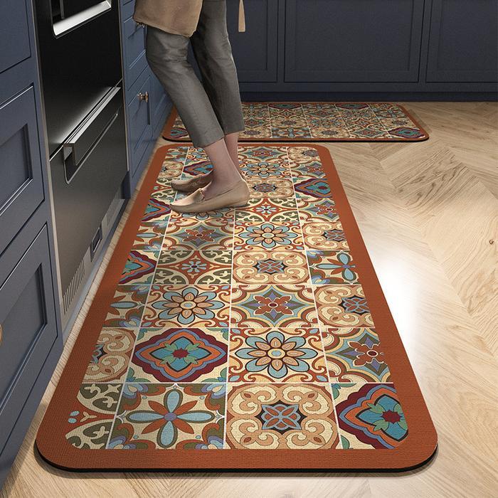 Keset Dapur Panjang Anti Slip/Keset Dapur Tanpa Cuci/Keset Dapur Tahan Minyak/Keset Dapur Tahan Air