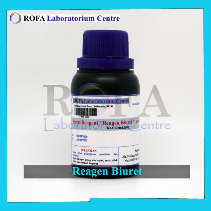 New - Larutan Biuret / Reagen Biuret / Biuret Reagent / Larutan Uji Protein 100