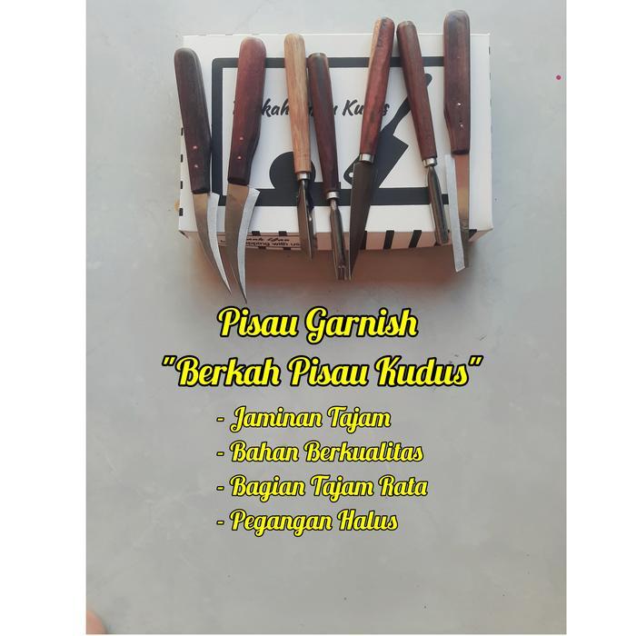 (PROMO RAMADHAN) PISAU GARNISH / PISAU UKIR BUAH DAN SAYUR PREMIUM TERMURAH TERLARIS