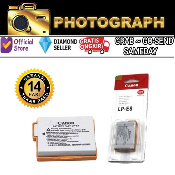 CANON LP E8 ORIGINAL BATERAI 550D 600D 650D 700D