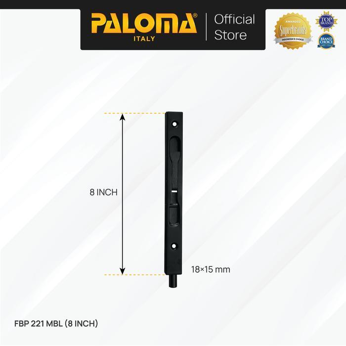 . PALOMA Flush Bolt Grendel Gerendel Tanam Slot Pintu Door Jendela Window Stainless Steel SUS 304