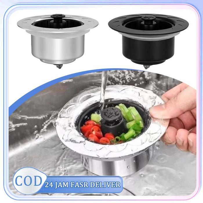 Saringan Wastafel Dapur Penyaringan Wastafel Cuci Piring Saringan Bak Cuci Piring Stainless Saringan