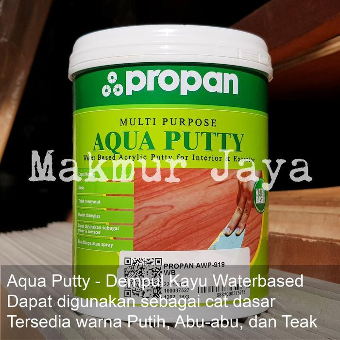 New - Propan Aqua Putty Putih Dempul Kayu Water Based