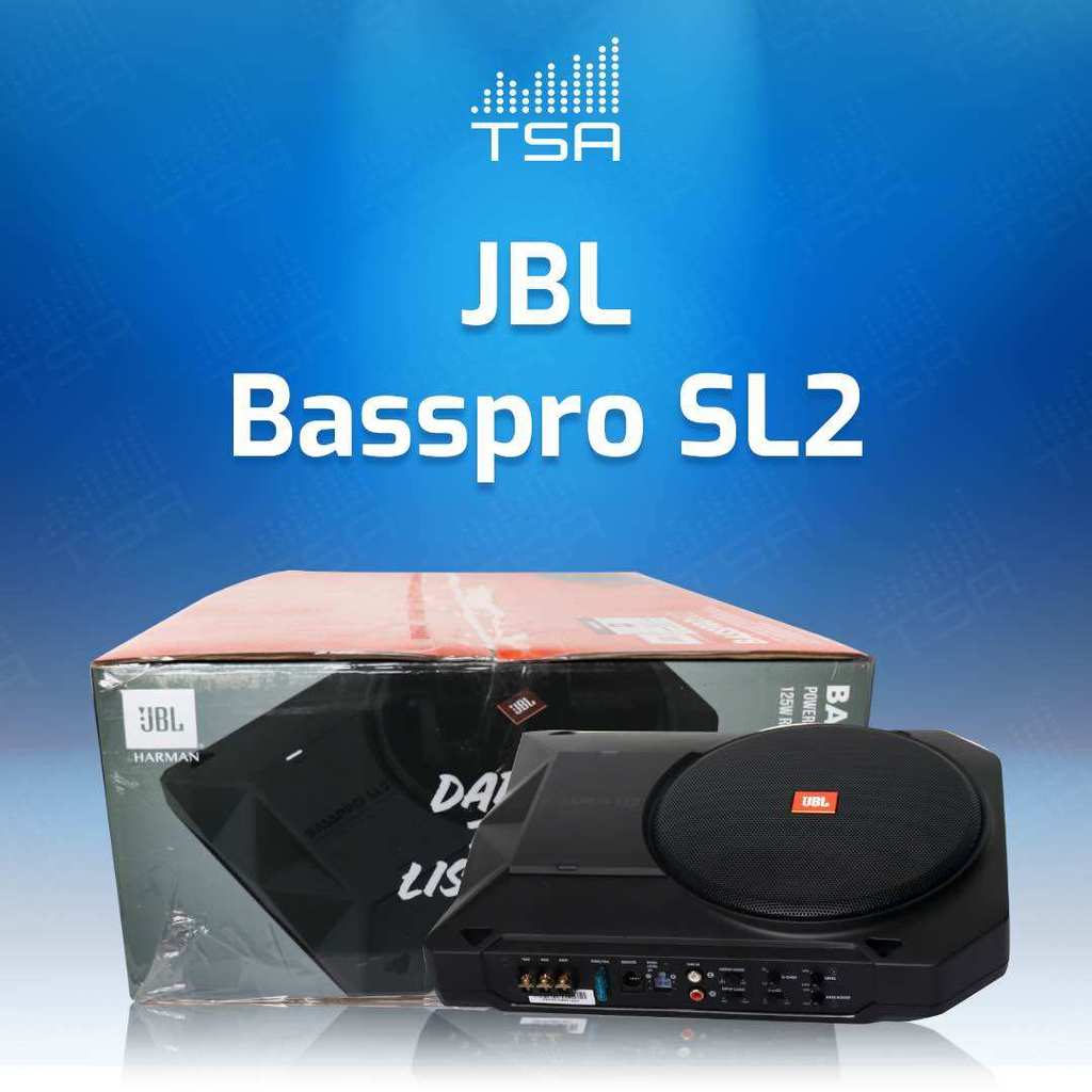 Subwoofer Basstube Kolong Aktif JBL Basspro SL2 8 inch
