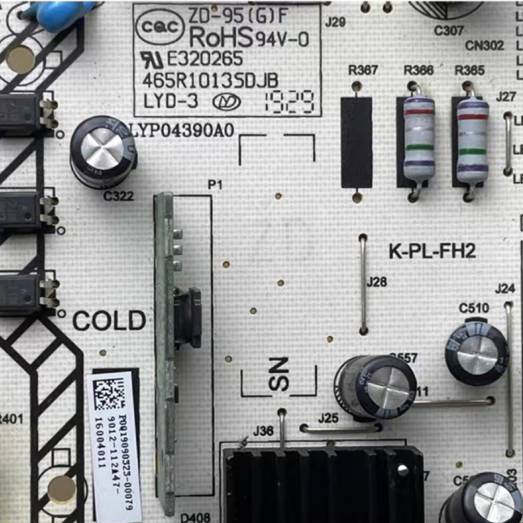T65DK20W power supply board ZD-95(G)F LYD-3 K-PL-FH2 465R1013