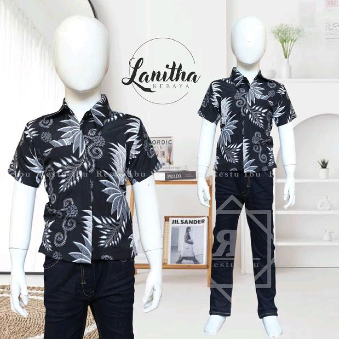 Kemeja Batik Anak-Anak Hem batik Anak Kemeja Batik Modern Batik Anak Kemeja Batik Fashion