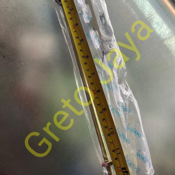 "New" Flush Bolt Spartan Selot Pintu Grendel tanam Aluminium Almunium DEKSON